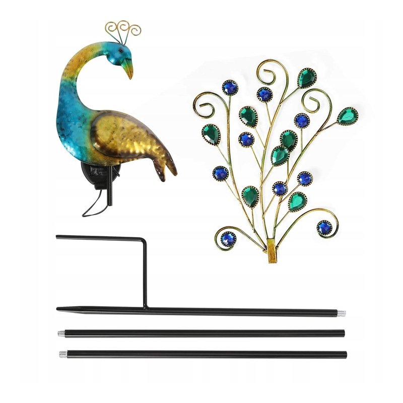 Lampa Solarna Ogrodowa wbijana PAW Z Czujnikiem Zmierzchu Szczelna LED IP65