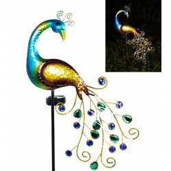 Lampa Solarna Ogrodowa wbijana PAW Z Czujnikiem Zmierzchu Szczelna LED IP65