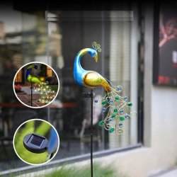 Lampa Solarna Ogrodowa wbijana PAW Z Czujnikiem Zmierzchu Szczelna LED IP65