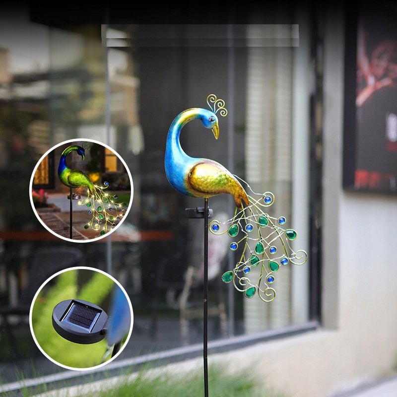 Lampa Solarna Ogrodowa wbijana PAW Z Czujnikiem Zmierzchu Szczelna LED IP65