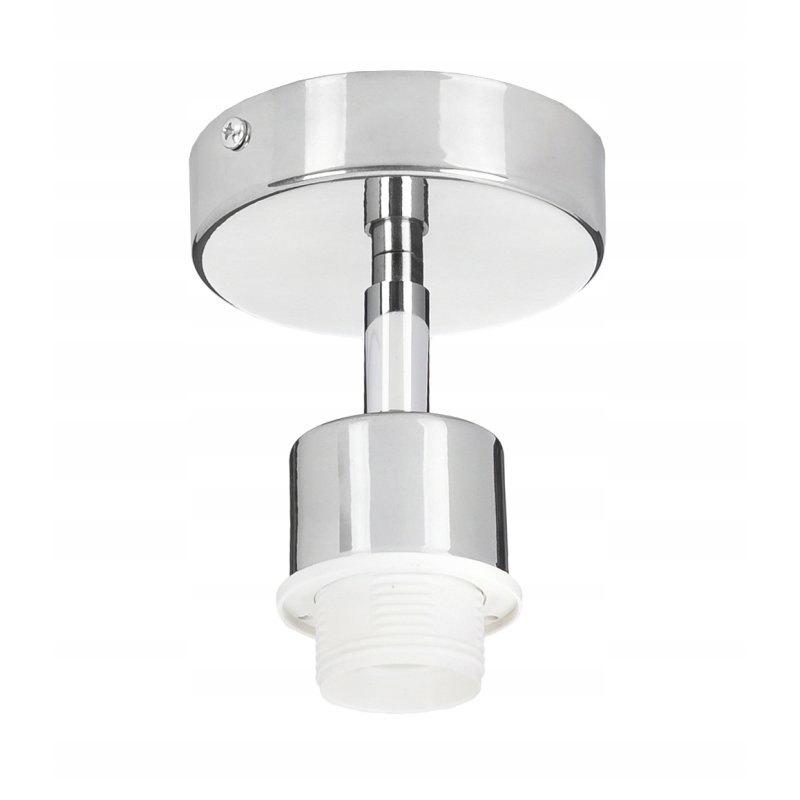 PODSTAWA BAZA LAMPA SUFITOWA PLAFON KINKIET ŚCIENNY RUCH CHROM NA KLOSZ E27