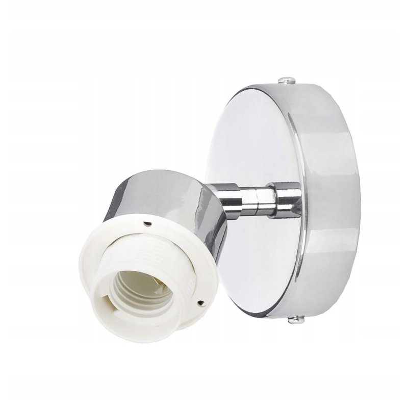 PODSTAWA BAZA LAMPA SUFITOWA PLAFON KINKIET ŚCIENNY RUCH CHROM NA KLOSZ E27