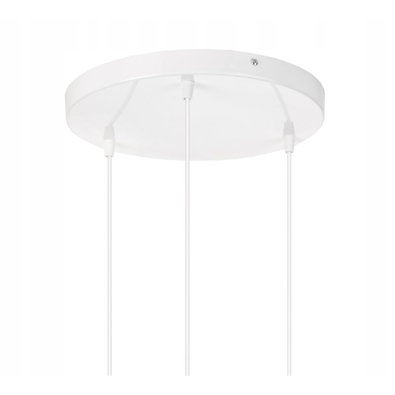 PODSTAWA BAZA LAMPA SUFITOWA WISZĄCA ZWIS LOFT METAL NA 3X E27 POD KLOSZ