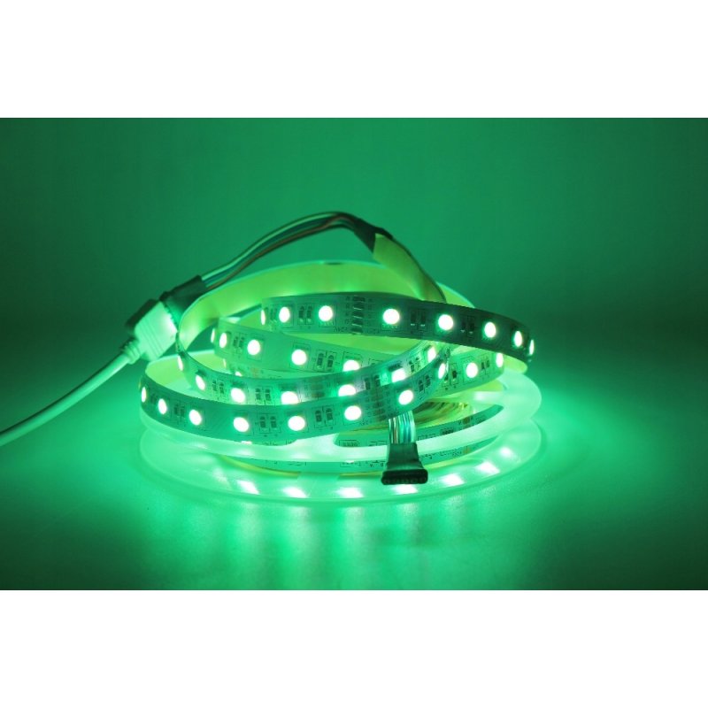 TAŚMA LED PREMIUM RGBW + CW zimna 4in1 4-chip SMD 5050 IP20 24V 1m