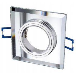 OPRAWA HALOGENOWA LED SUFITOWA STAŁA SZKLANA GU10