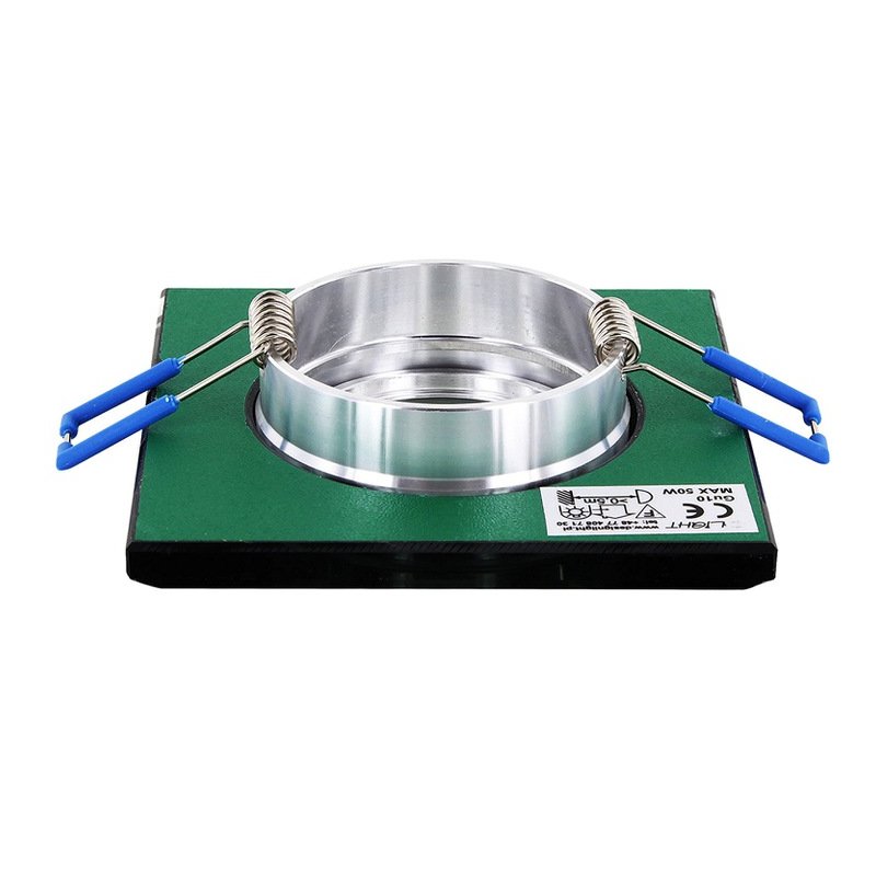 OPRAWA HALOGENOWA LED SUFITOWA STAŁA SZKLANA GU10