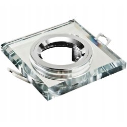 OPRAWA HALOGENOWA LED SUFITOWA STAŁA SZKLANA GU10