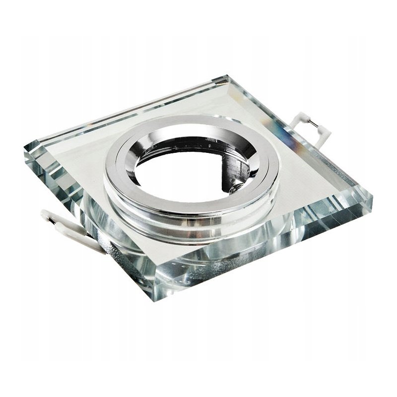 OPRAWA HALOGENOWA LED SUFITOWA STAŁA SZKLANA GU10