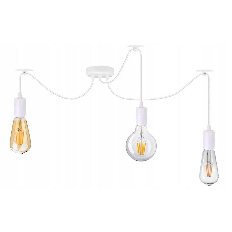 LAMPA sufitowa wisząca ZWIS Edison Loft E27 PAJĄK