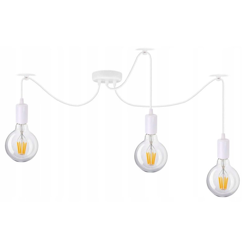 LAMPA sufitowa wisząca ZWIS Edison Loft E27 PAJĄK