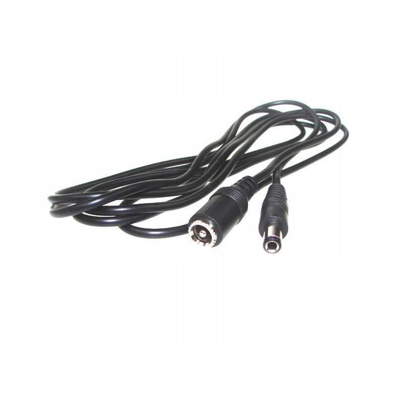 Przedłużacz DC Wtyk/Gniazdo 2,1/5,5 1,5m taśm LED