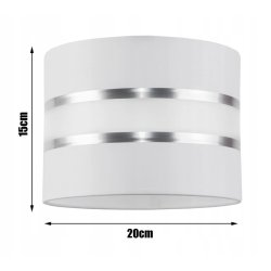 LAMPA WISZĄCA stała żyrandol sufit Abażur 20cm