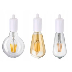 Oprawa stała Lampa sufitowa plafon Loft 3x E27