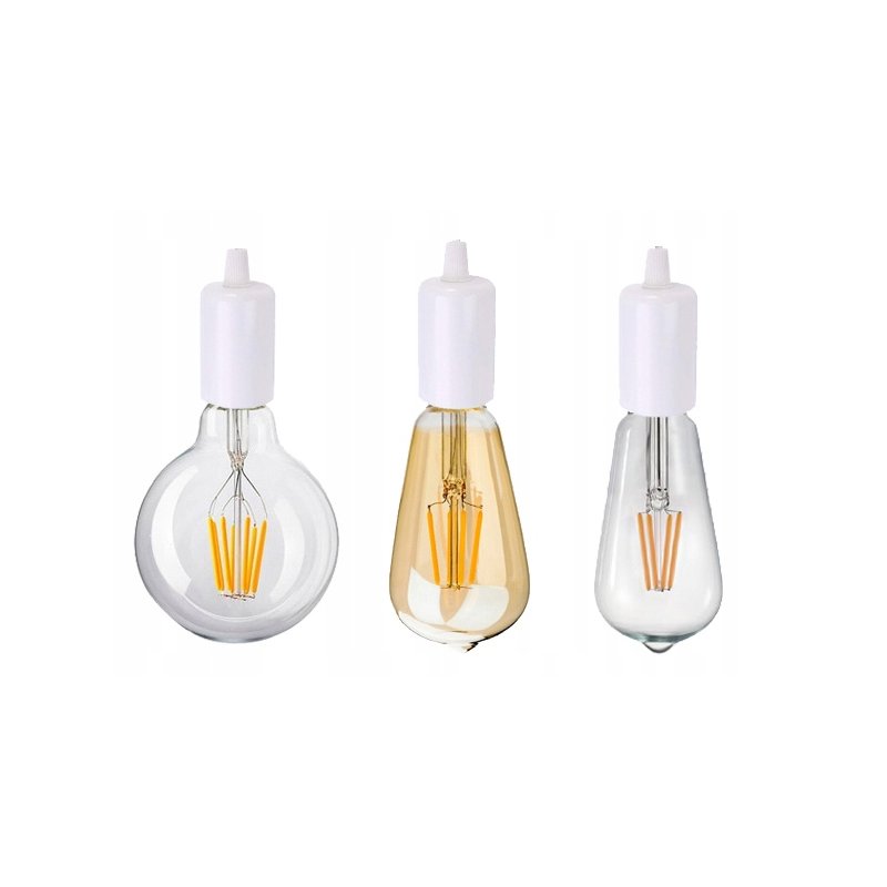 Oprawa stała Lampa sufitowa plafon Loft 3x E27