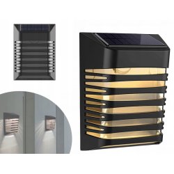 Lampa PREMIUM Elewacyjna Solarna Ogrodowa Kinkiet solarny LED NW IP64