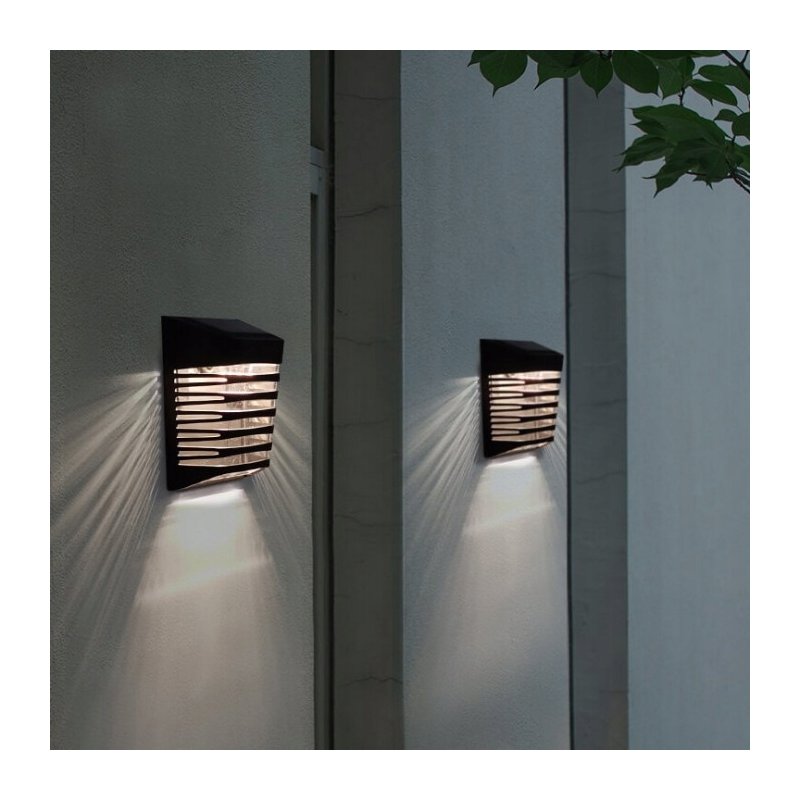 Lampa PREMIUM Elewacyjna Solarna Ogrodowa Kinkiet solarny LED NW IP64