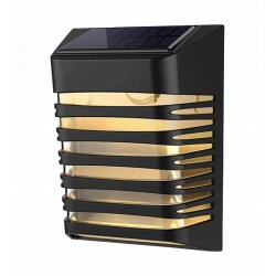 Lampa PREMIUM Elewacyjna Solarna Ogrodowa Kinkiet solarny LED NW IP64