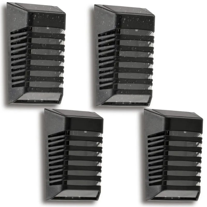 Lampa PREMIUM Elewacyjna Solarna Ogrodowa Kinkiet solarny LED NW IP64