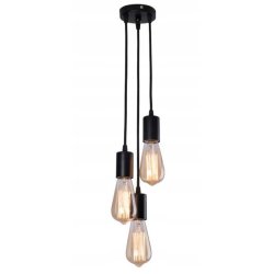 LAMPA sufitowa wisząca ZWIS Edison Loft 3x E27