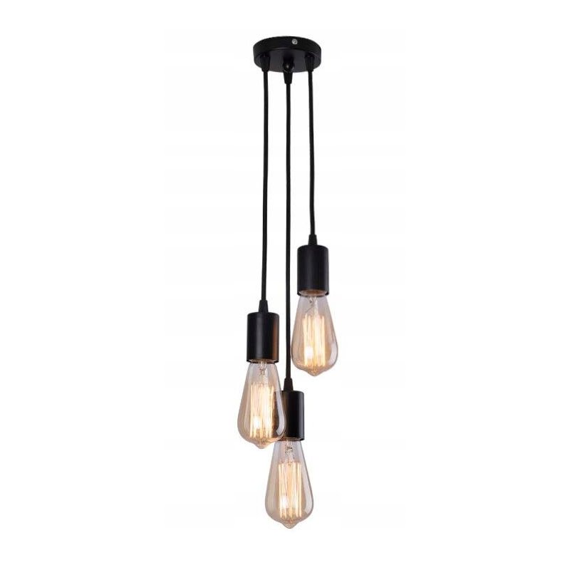 LAMPA sufitowa wisząca ZWIS Edison Loft 3x E27