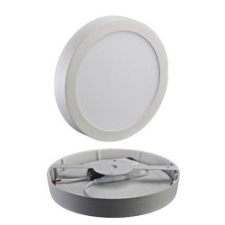 Panel LED 24W plafon natynkowy okrągły sufitowy NW