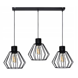 LAMPA WISZĄCA SUFITOWA ŻYRANDOL ZWIS BRYLANT DRUT