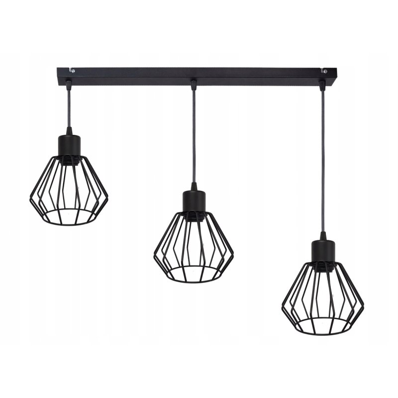 LAMPA WISZĄCA SUFITOWA ŻYRANDOL ZWIS BRYLANT DRUT