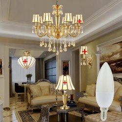 Żarówka PREMIUM LED E14 świeczka 7W CCD CIEPŁA