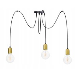 LAMPA sufitowa wisząca ZWIS Edison Loft E27 PAJĄK