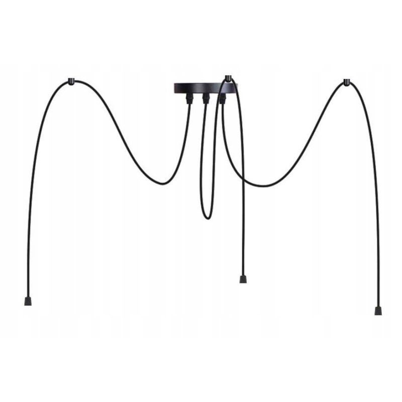 LAMPA sufitowa wisząca ZWIS Edison Loft E27 PAJĄK