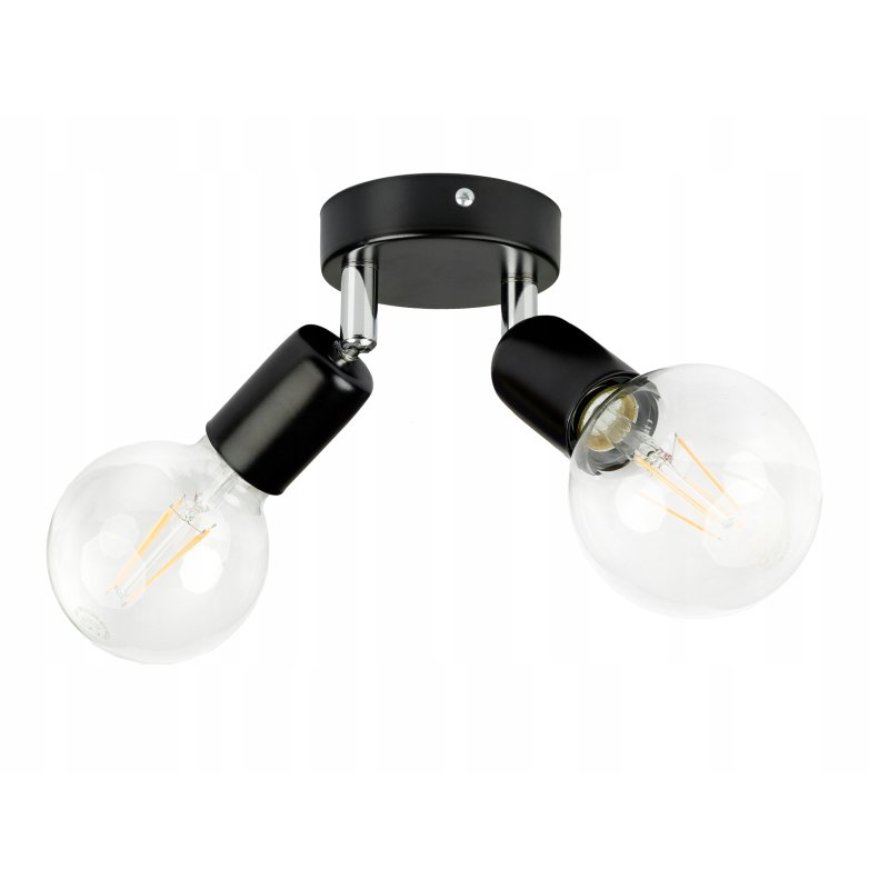 Kinkiet ruchomy Lampa sufitowa plafon Loft 2x E27