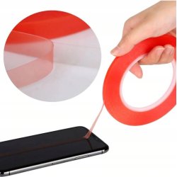 Taśma klejąca dwustronna 8mm akrylowa mocna do Profili i Taśm LED 3mb