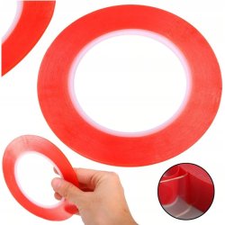 Taśma klejąca dwustronna 8mm akrylowa mocna do Profili i Taśm LED 3mb