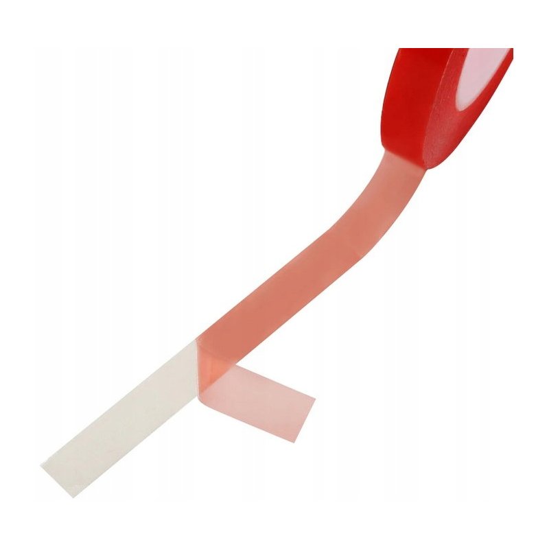 Taśma klejąca dwustronna 8mm akrylowa mocna do Profili i Taśm LED 3mb