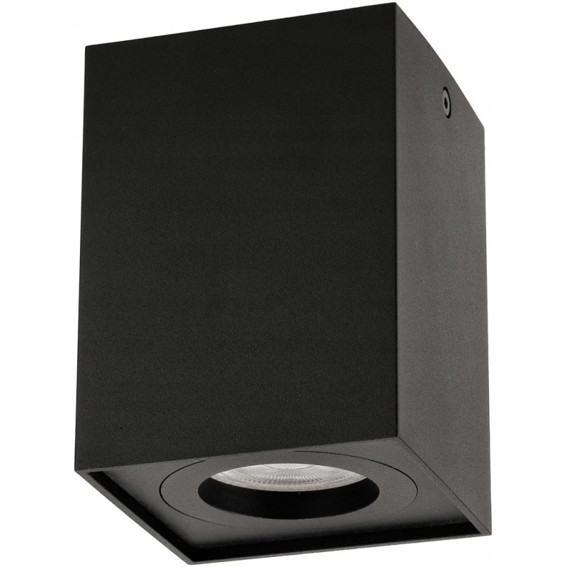 OPRAWA NATYNKOWA HALOGENOWA TUBA LED RUCHOMA +GU10 CZARNA