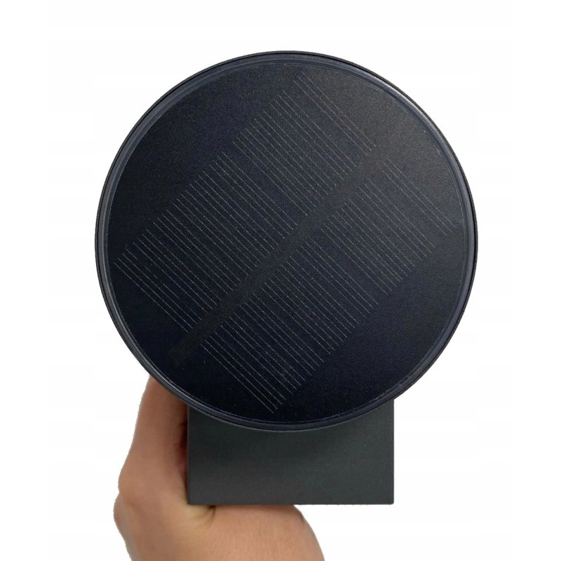 Lampa PREMIUM Elewacyjna Solarna Ogrodowa Kinkiet solarny LED NW góra dół