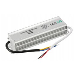 Zasilacz 12V 80W 6,5A wodoodporny do taśm LED IP67 hermetyczny metal