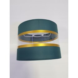 Lampka nocna Lampa stołowa loft na led E27 Abażur ZIELONY