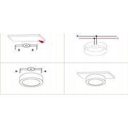 PREMIUM PANEL PLAFON LED NATYNKOWY 24W NIEMRUGA CC