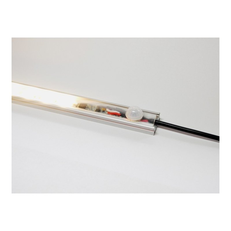 WŁĄCZNIK profilowy ON / OFF 12V 6A z Czujką PIR do PROFILI alu taśm LED COB