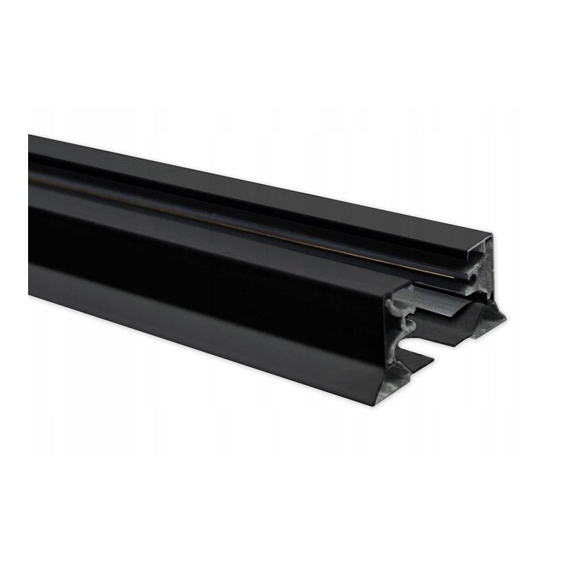 SZYNOPRZEWÓD 1-fazowy CZARNY 1mb szyna 230V