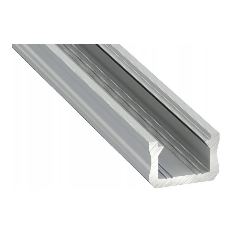 2m Profil aluminiowy typ X wąski głęboki + Klosz do taśm led