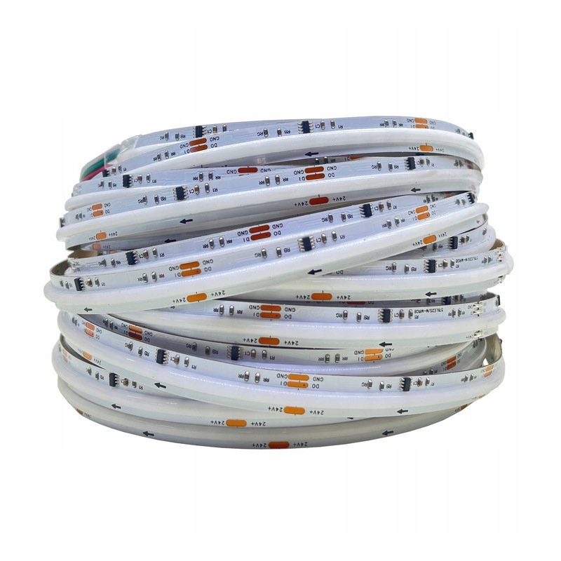Taśma led COB RGBW + NW 24V 784d Magic Pixel Adresowalna WS2814 cyfrowa 5m