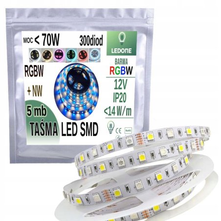 Taśma LED 5050 300 LED IP20...