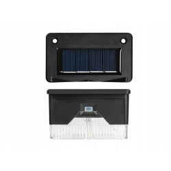 4x zestaw Lampka ogrodowa SOLARNA SCHODOWA na schody taras płot LED ZIMNY