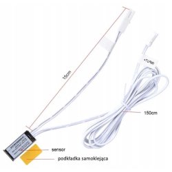 Włącznik na IR 12V SZAFY Szuflady Drzwiowy szafkowy 5-24V