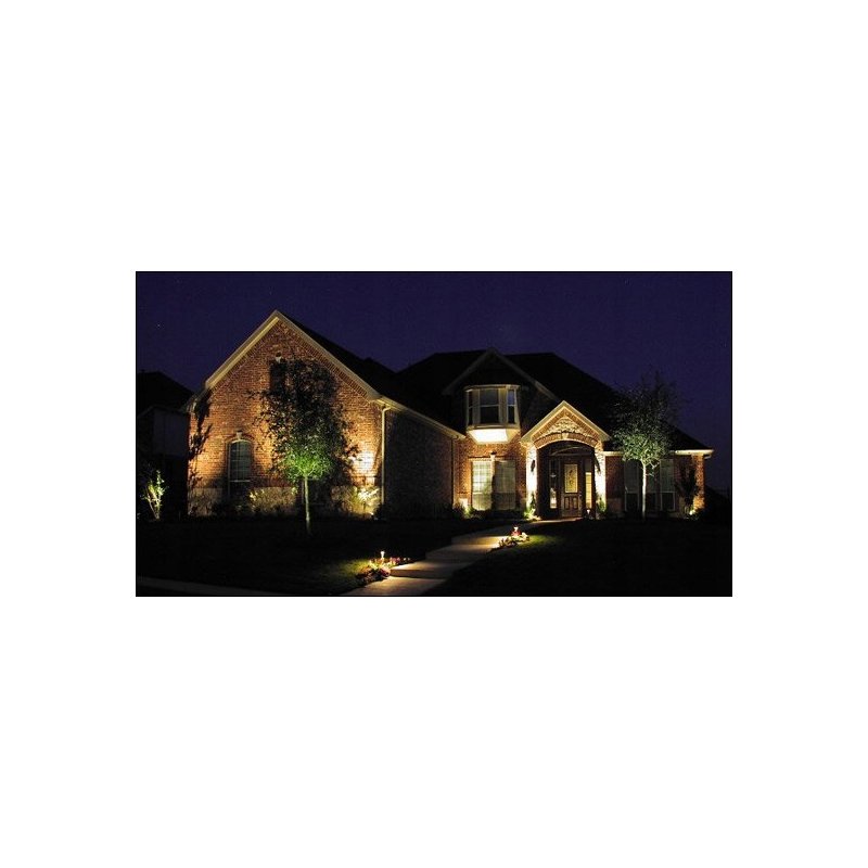 Lampa Kinkiet Ogrodowy Zewnętrzny Dół CZARNY LED