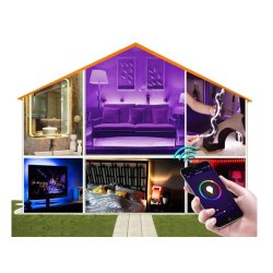 Sterownik Kontroler taśm LED MONO WiFi Android ALEXA TUYA Google PILOT RF