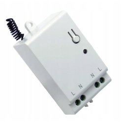 Przekaźnik odbiornik 230V radiowy RF 433Mhz do włączników bezprzewodowych