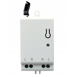 Przekaźnik odbiornik 230V radiowy RF 433Mhz do włączników bezprzewodowych